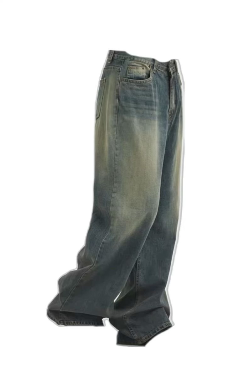 download (13) wide-leg vintage-washed jeans for women