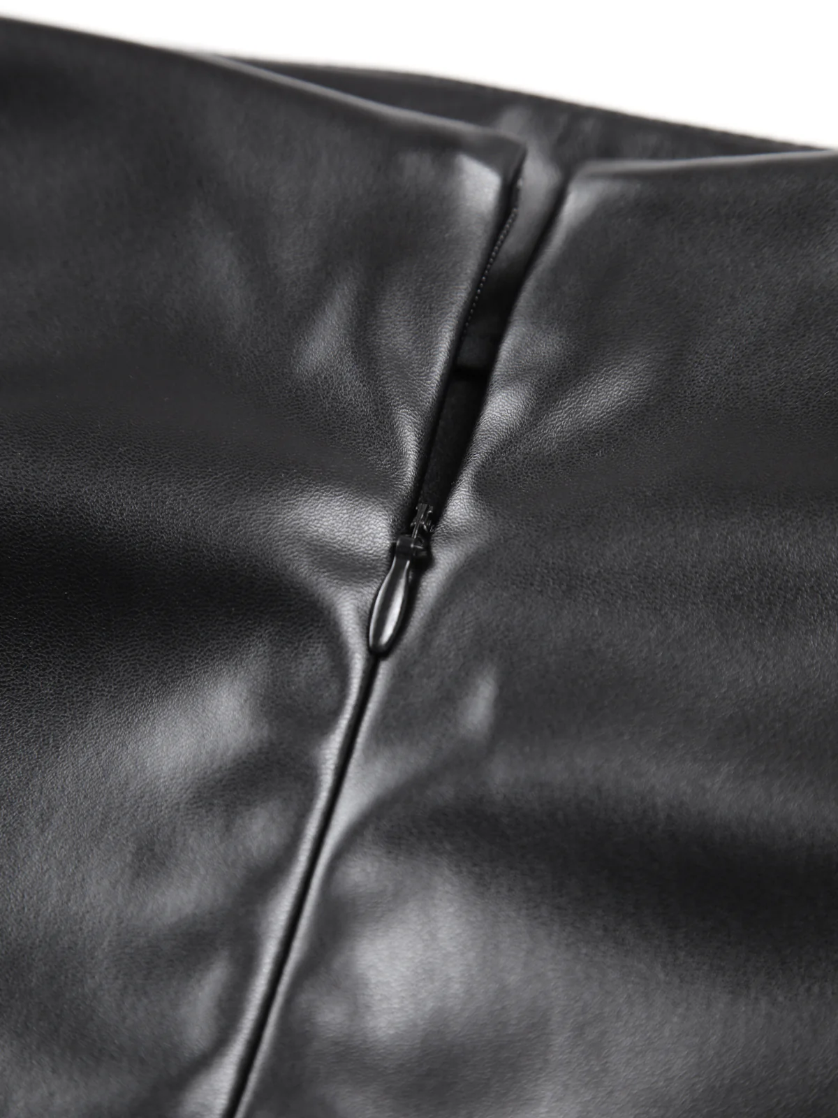 faux leather ruched slit midi skirt faux leather ruched slit midi skirt